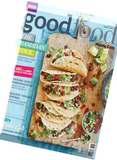 BBC Good Food Middle East – June 2016 Cover