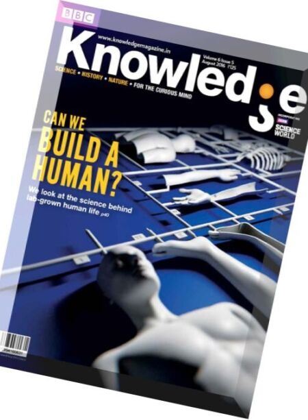 BBC Knowledge – August 2016 Cover