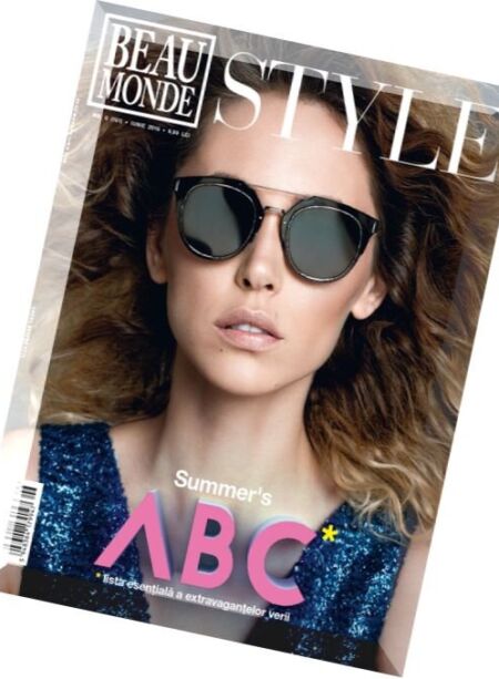 Beau Monde Style Romania – Junie 2016 Cover