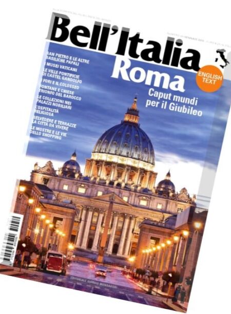 Bell’Italia – Roma 2015 Cover