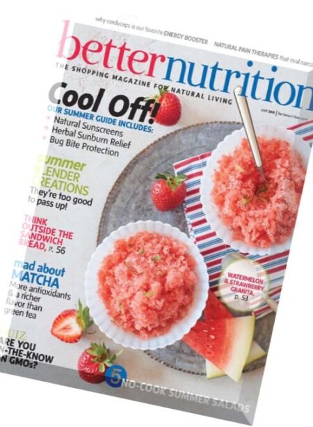 Better Nutrition – July 2016 Cover