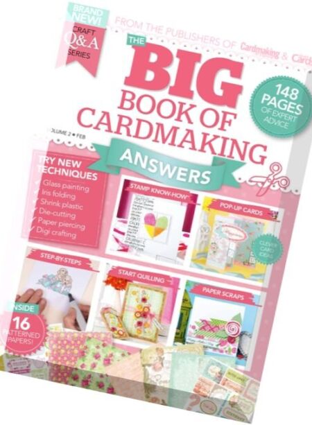 Big Book of Cardmaking Answers – Volume 2, 2016 Cover