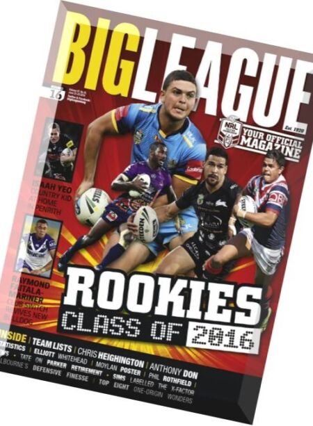 Big League – 23 June 2016 Cover