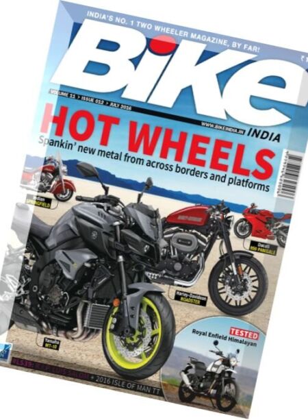 Bike India – July 2016 Cover