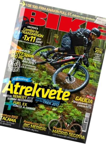 Bike Spain – Julio 2016 Cover