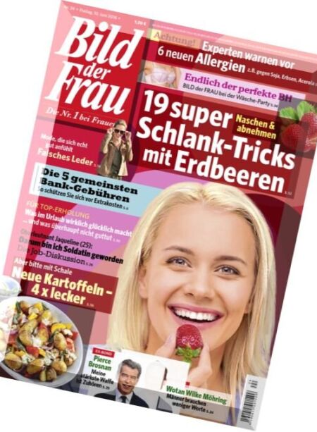 Bild der Frau – 10 Juni 2016 Cover