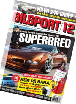 Bilsport – 2 Juni 2016
