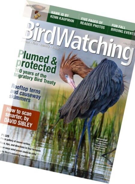 BirdWatching – August 2016 Cover