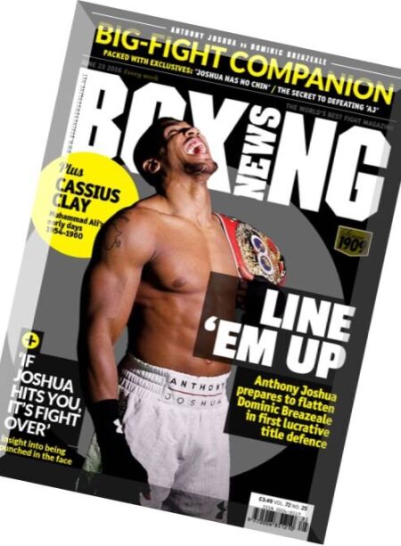 Boxing News – 23 June 2016 Cover