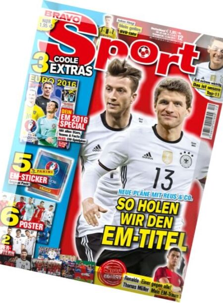 Bravo Sport – 2 Juni 2016 Cover