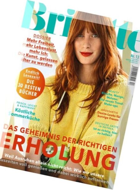 Brigitte – 8 Juni 2016 Cover