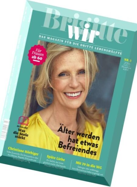 Brigitte Wir – Nr.3, 2016 Cover