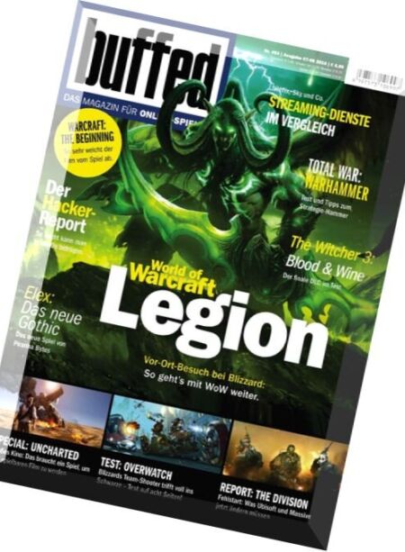 Buffed – N 07-08, Juli-August 2016 Cover