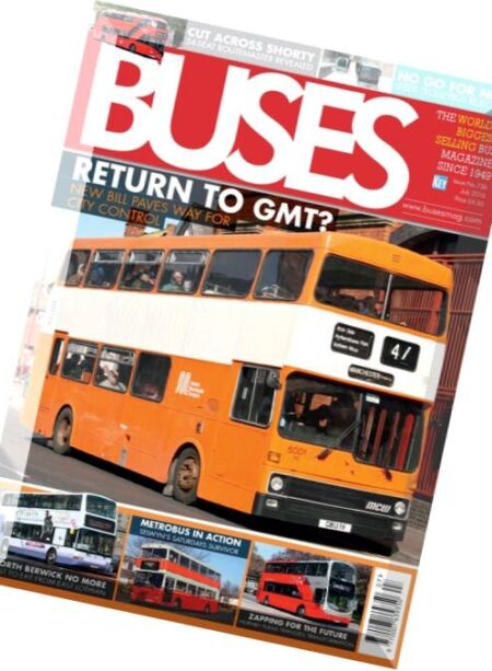 Buses Magazine – July 2016 Cover