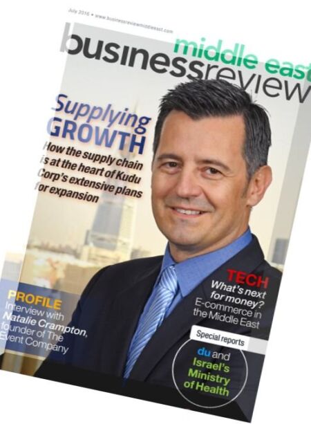 Business Review Middle East – July 2016 Cover