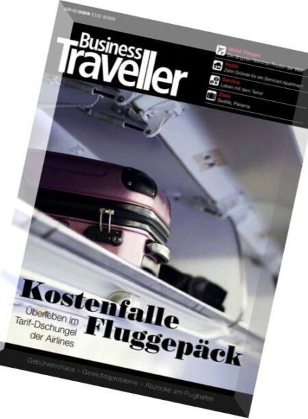 Business Traveller – Juni-Juli 2016 Cover