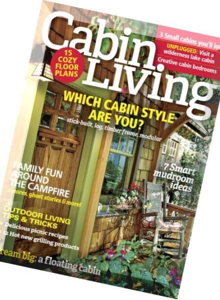 Cabin Living – July-August 2016 Cover