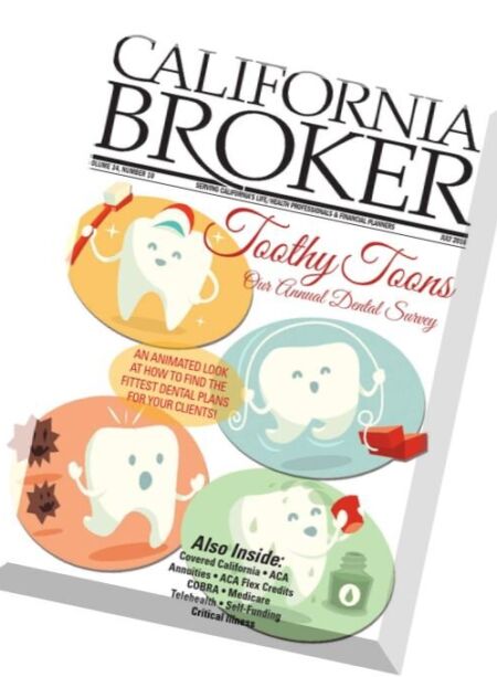 California Broker – July 2016 Cover