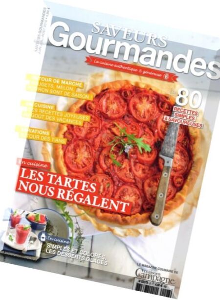 Campagne Gourmande – Juillet-Aout 2016 Cover