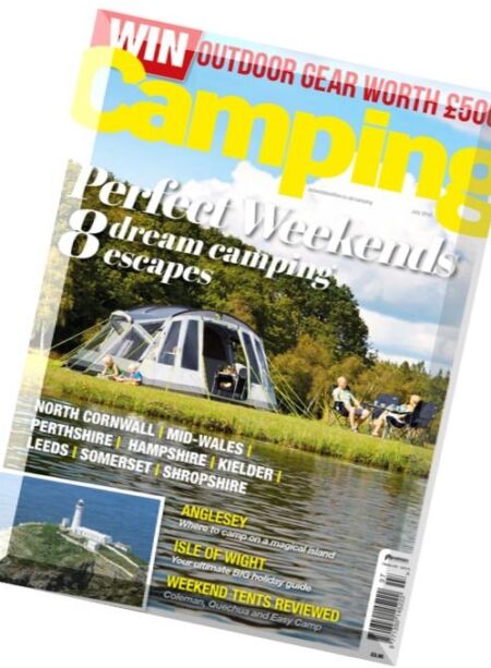 Camping – July 2016 Cover