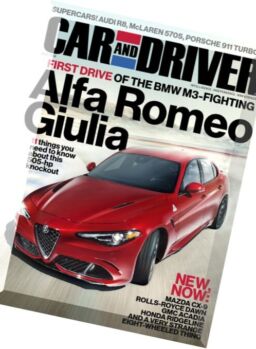 Car and Driver USA – August 2016