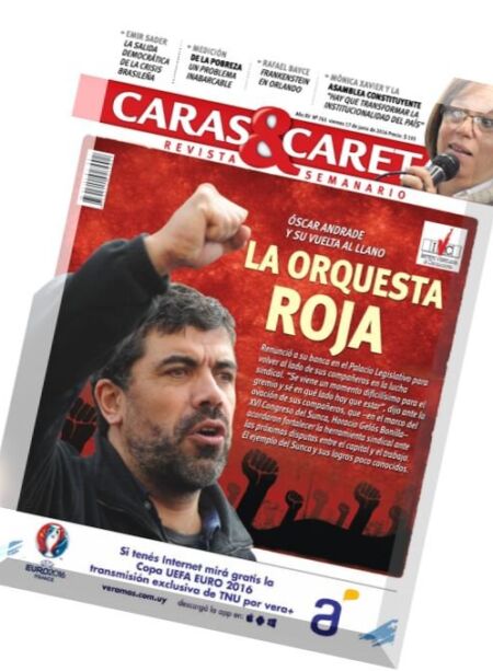 Caras & Caretas – 17 Junio 2016 Cover