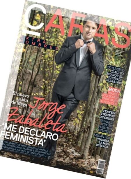 CARAS Chile – Extra Hombres 2016 Cover