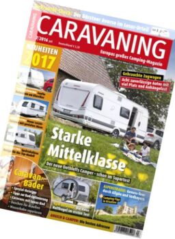 Caravaning – Juli 2016