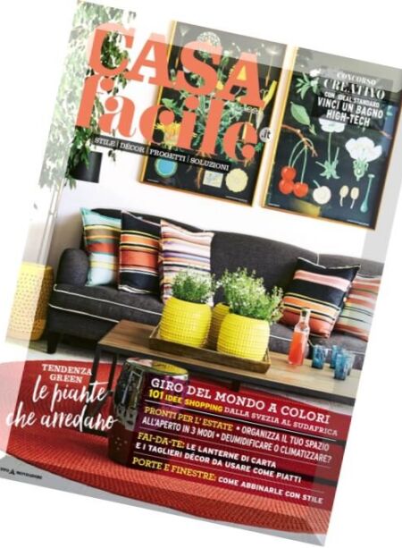 CasaFacile – Giugno 2016 Cover