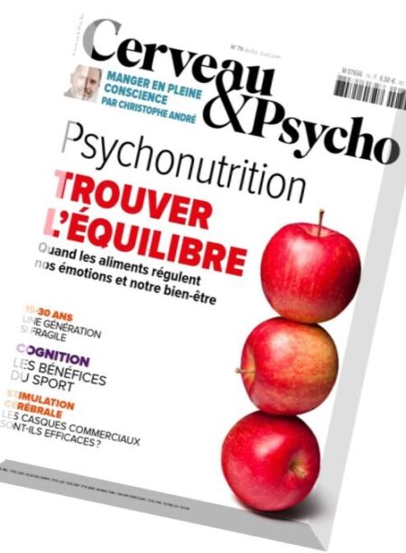 Cerveau & Psycho – Juillet-Aout 2016 Cover