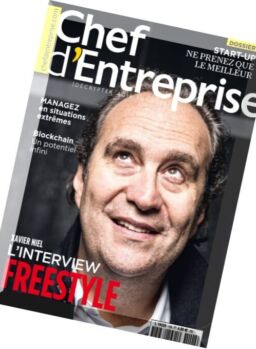 Chef d’Entreprise -Juin-Aout 2016