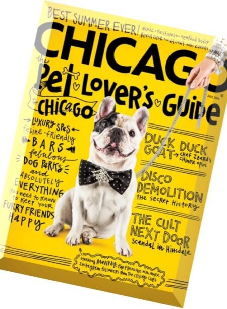 Chicago Magazine – July 2016 Cover
