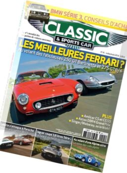 Classic & Sports Car France – Juillet-Aout 2016