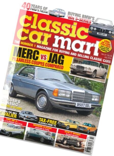 Classic Car Mart – July 2016 Cover
