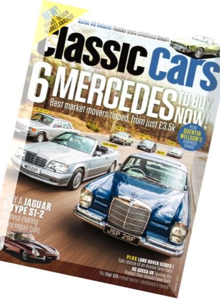 Classic Cars – August 2016 Cover