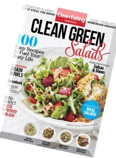 Clean Green Salads – 2016 Cover