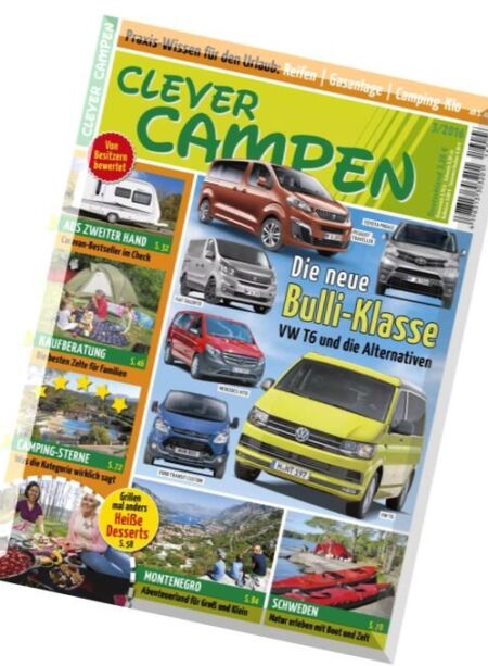 Clever Campen – Nr.3, 2016 Cover