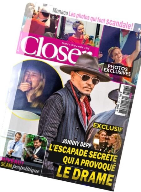 Closer – 3 au 9 Mai 2016 Cover