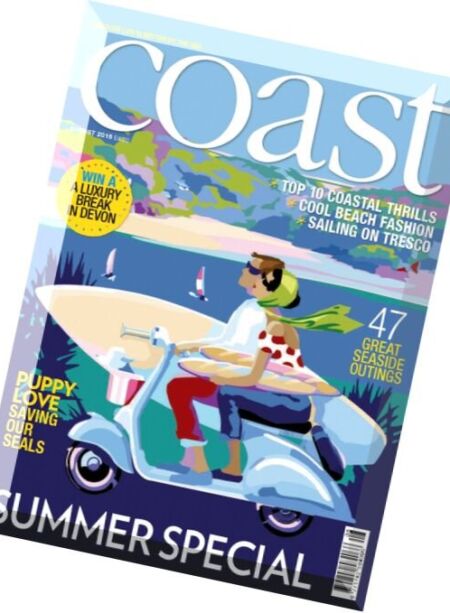 Coast Magazine – August 2016 Cover