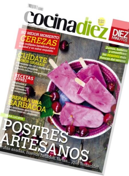 Cocina Diez – Julio 2016 Cover
