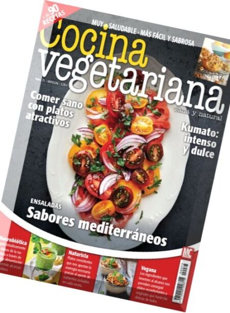 Cocina Vegetariana – Julio 2016 Cover