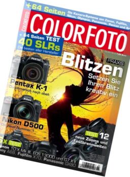 ColorFoto Magazin – Juli-August 2016