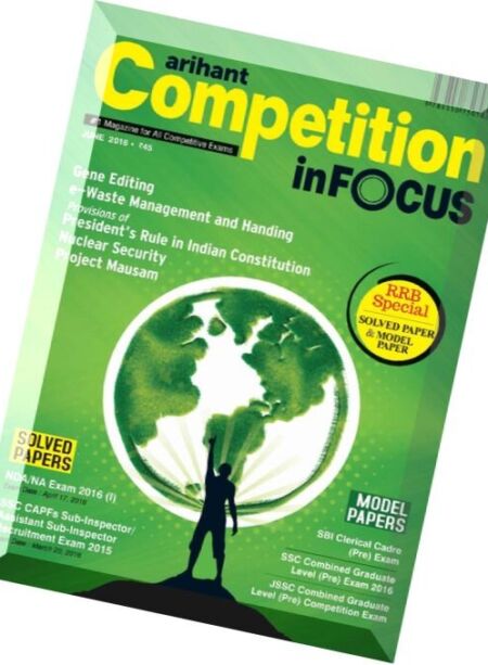 Competition in Focus – June 2016 Cover