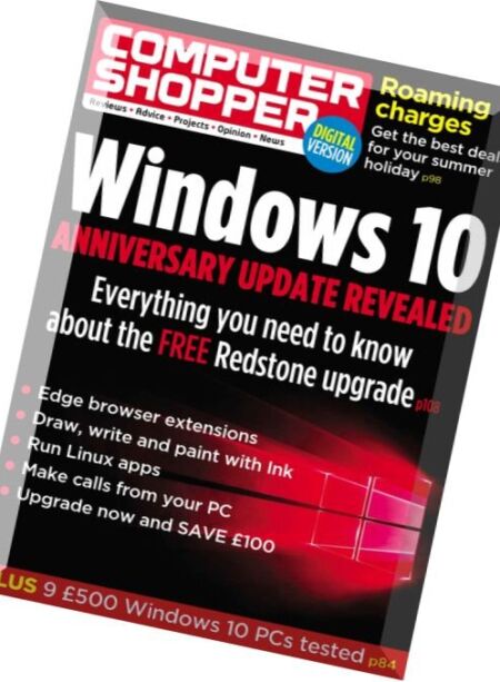 Computer Shopper – August 2016 Cover
