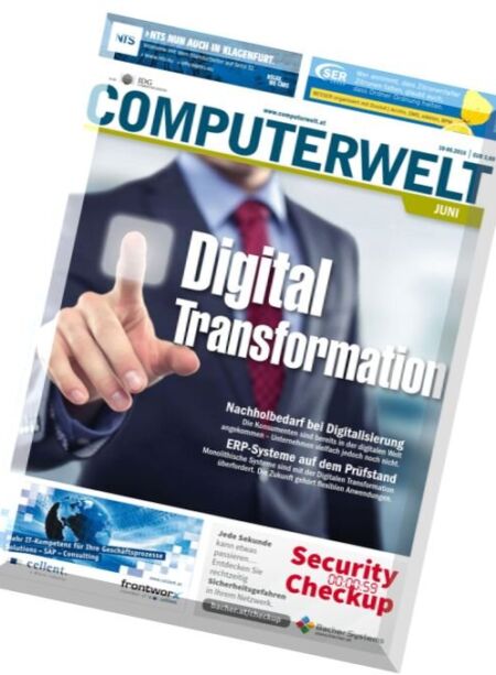 Computerwelt – Nr.10-11, Juni 2016 Cover