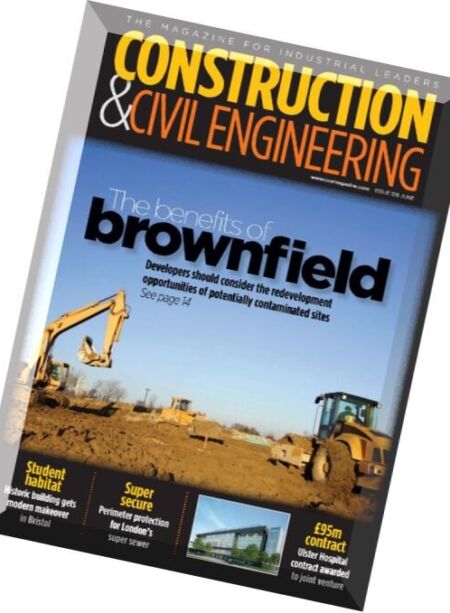 Construction & Civil Engineering – June 2016 Cover