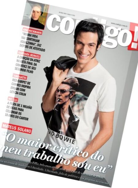 Contigo! – 30 Maio 2016 Cover