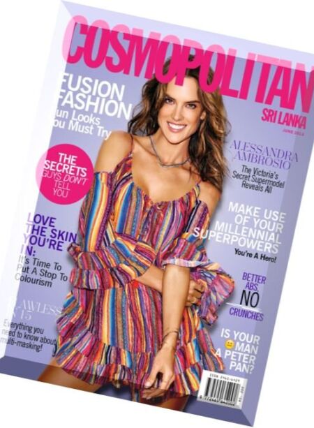 Cosmopolitan Sri Lanka – June 2016 Cover