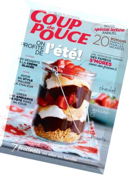 Coup de Pouce – Juillet 2016 Cover