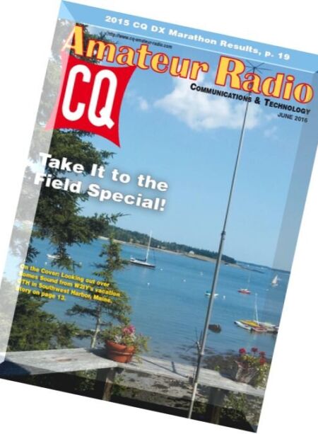 CQ Amateur Radio – June 2016 Cover